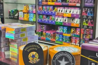 Anvisa e Receita Federal apreendem 25 mil cigarros eletrônicos