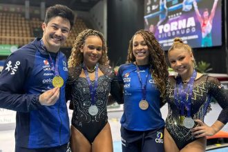 Brasil fecha Copa do Mundo de ginástica com mais cinco pódios