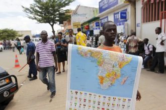 Novo mapa-múndi corrige tamanho da África, América do Sul e Ásia