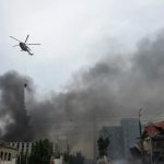 Rússia ataca Kiev após breve pausa para visita de enviados dos EUA