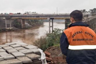Temporais colocam mais de 700 cidades na região Sul em alerta vermelho