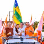 Gustinho e Hilda fazem a maior carreata já vista em Lagarto, diz campanha