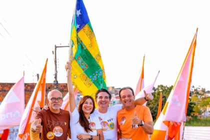 Gustinho e Hilda fazem a maior carreata já vista em Lagarto, diz campanha