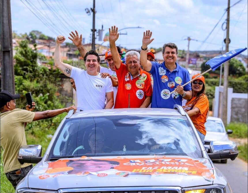 Em Estância, Gustinho Ribeiro conclui a agenda de campanha
